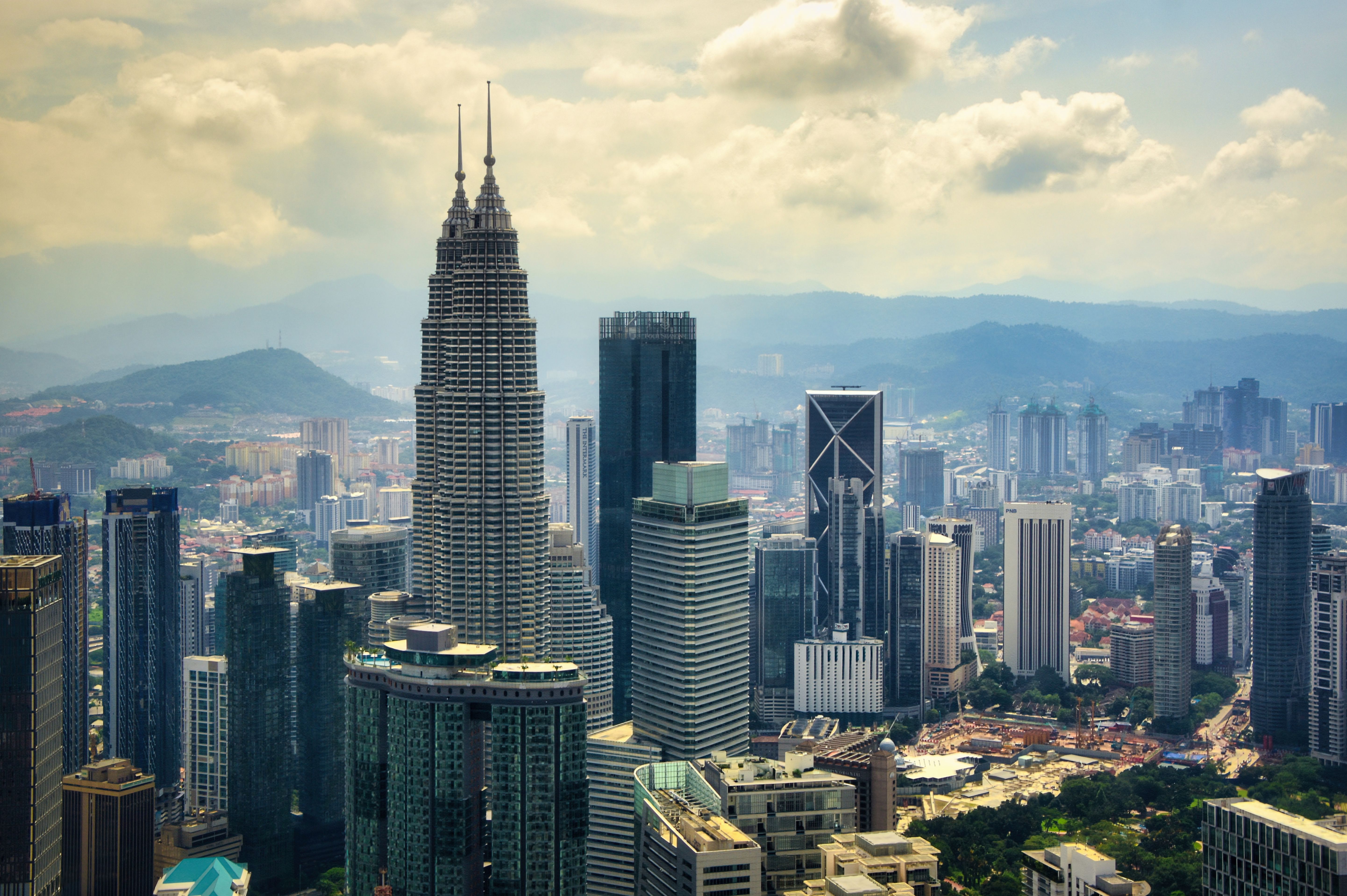 Kuala Lumpur skyline Malaysia
